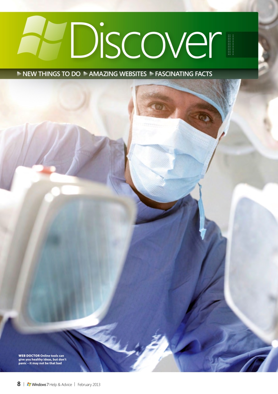 Windows Help & Advice Preview Pages