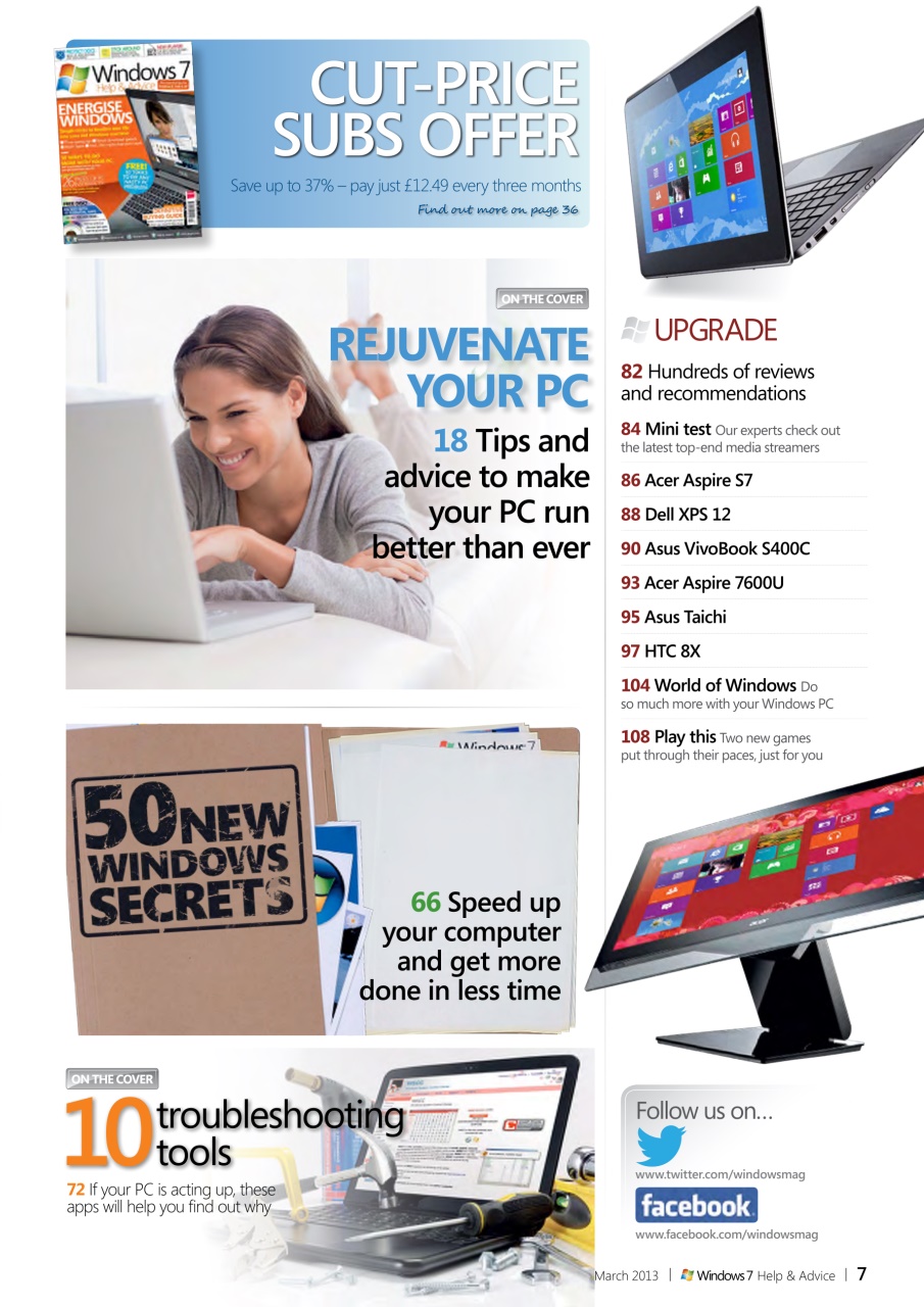 Windows Help & Advice Preview Pages