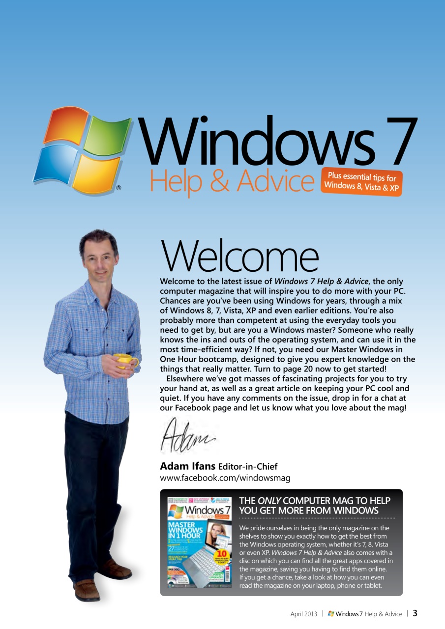 Windows Help & Advice Preview Pages