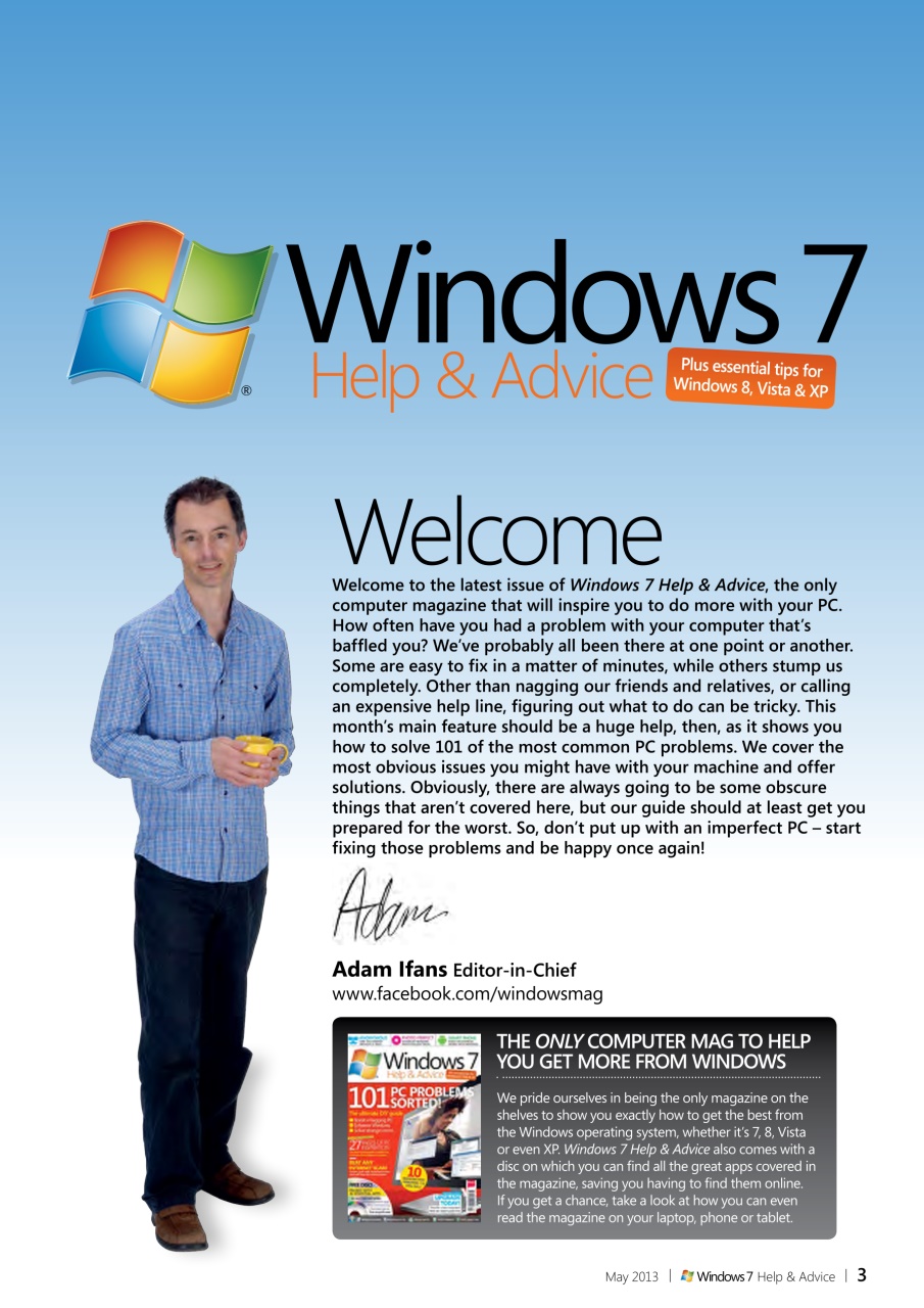 Windows Help & Advice Preview Pages