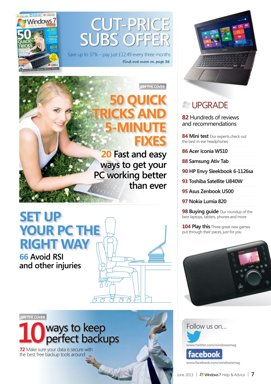 Windows Help & Advice Preview Pages