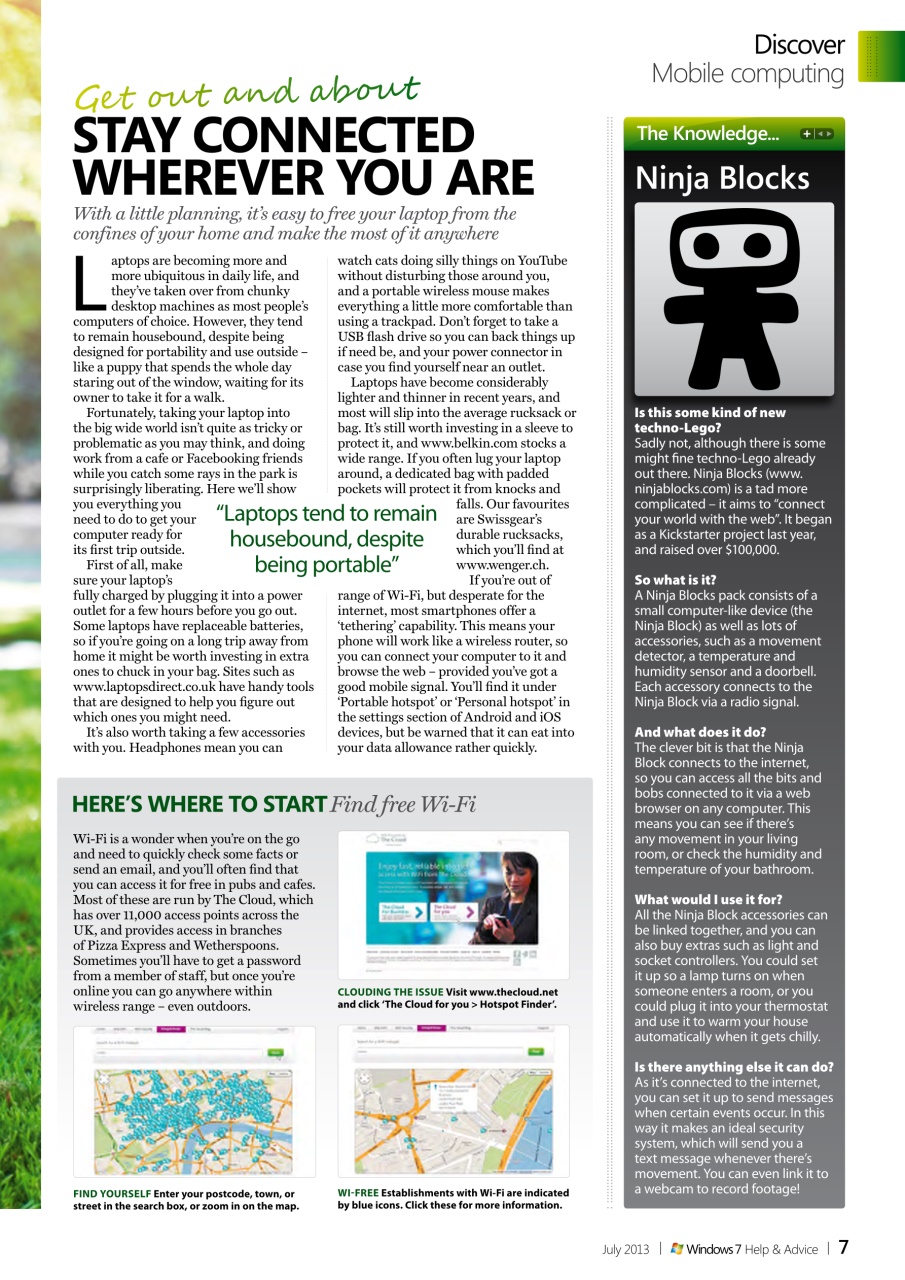Windows Help & Advice Preview Pages