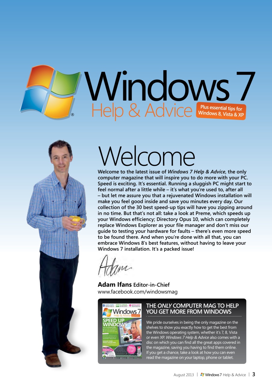 Windows Help & Advice Preview Pages
