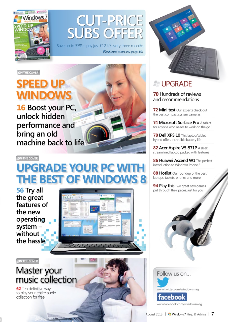 Windows Help & Advice Preview Pages