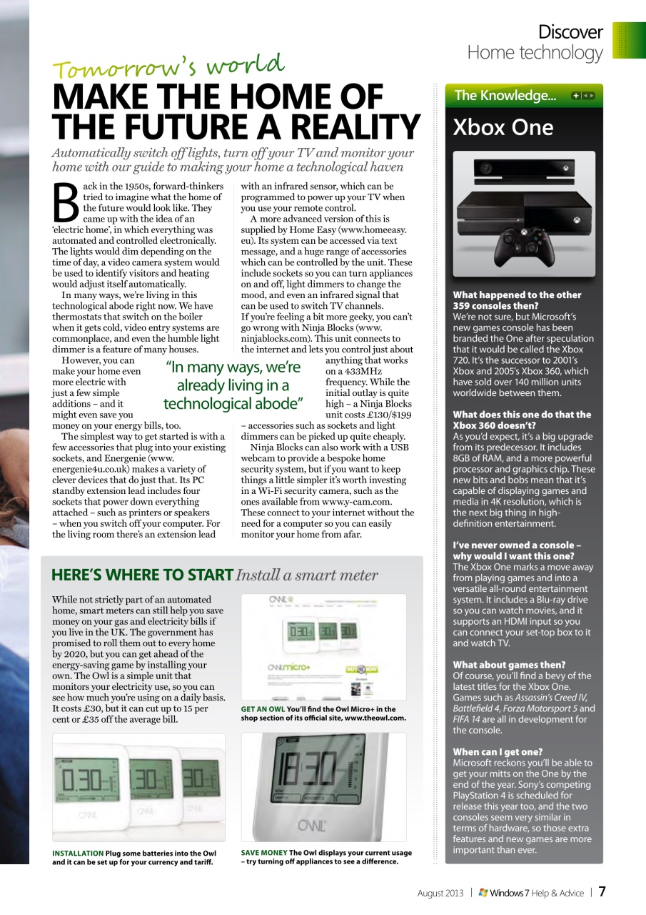 Windows Help & Advice Preview Pages