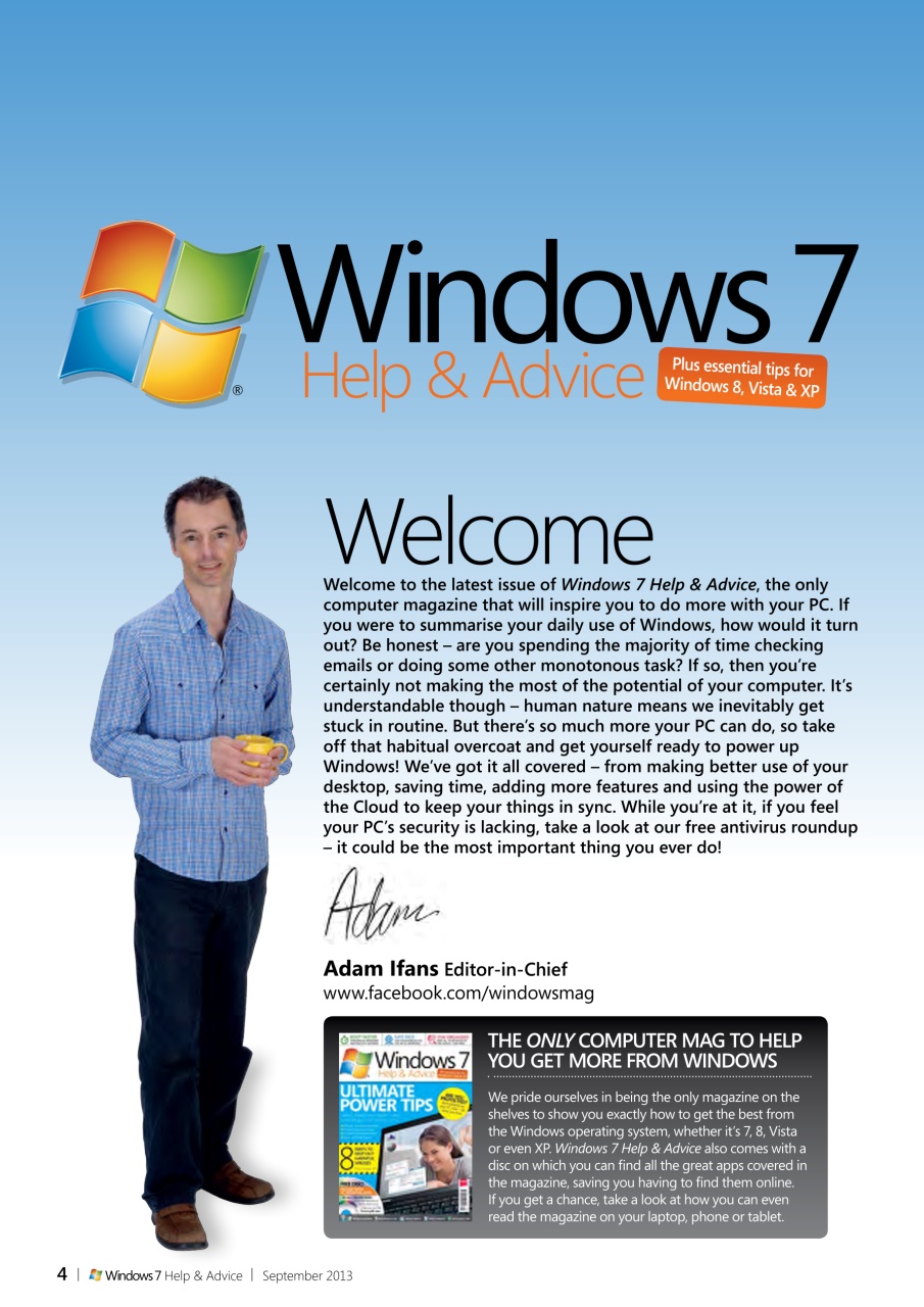 Windows Help & Advice Preview Pages