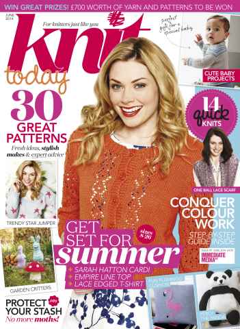 Knit Today issue June 2014