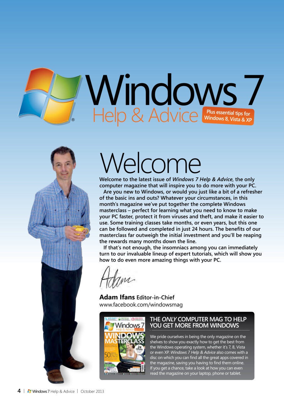 Windows Help & Advice Preview Pages
