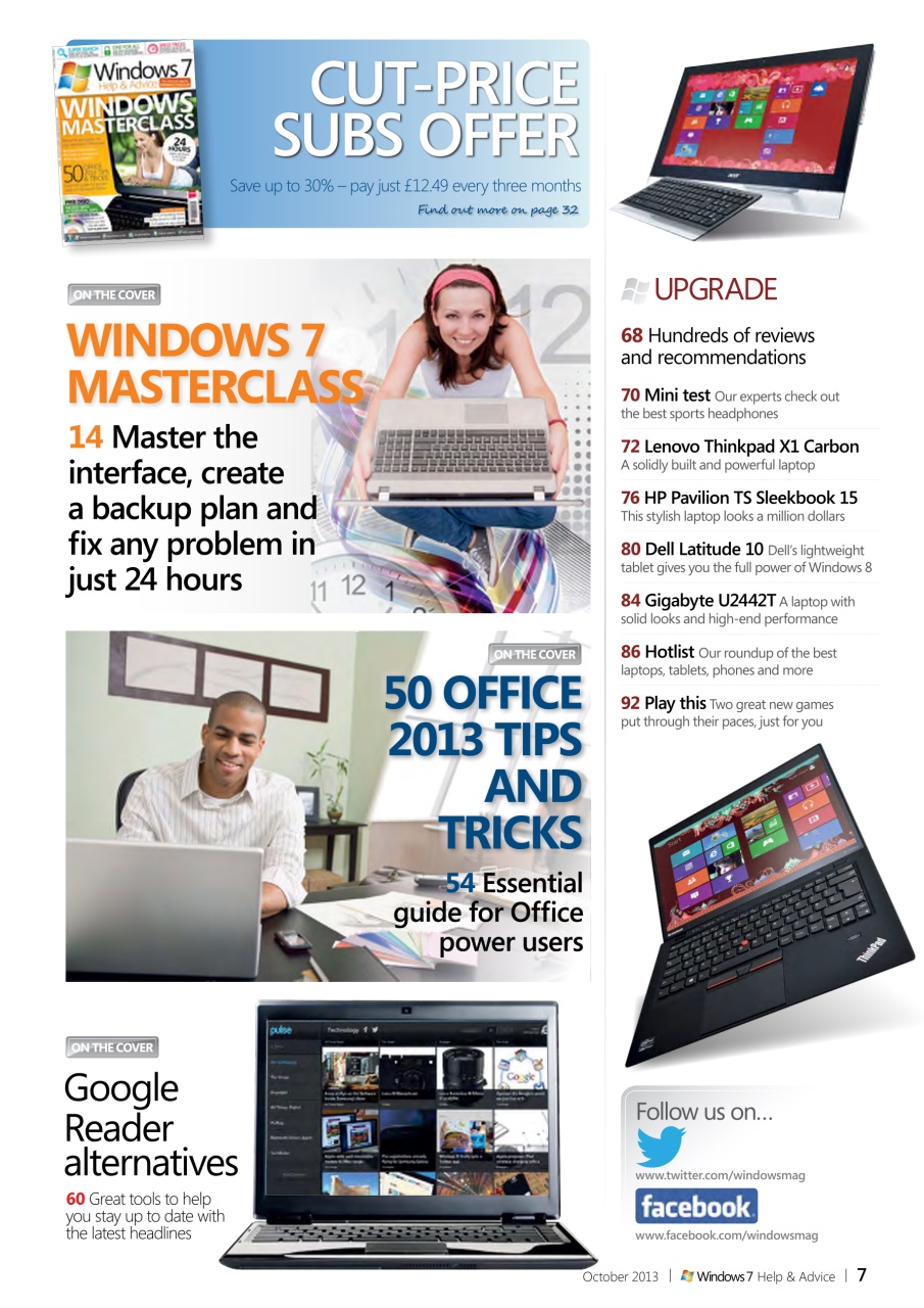 Windows Help & Advice Preview Pages