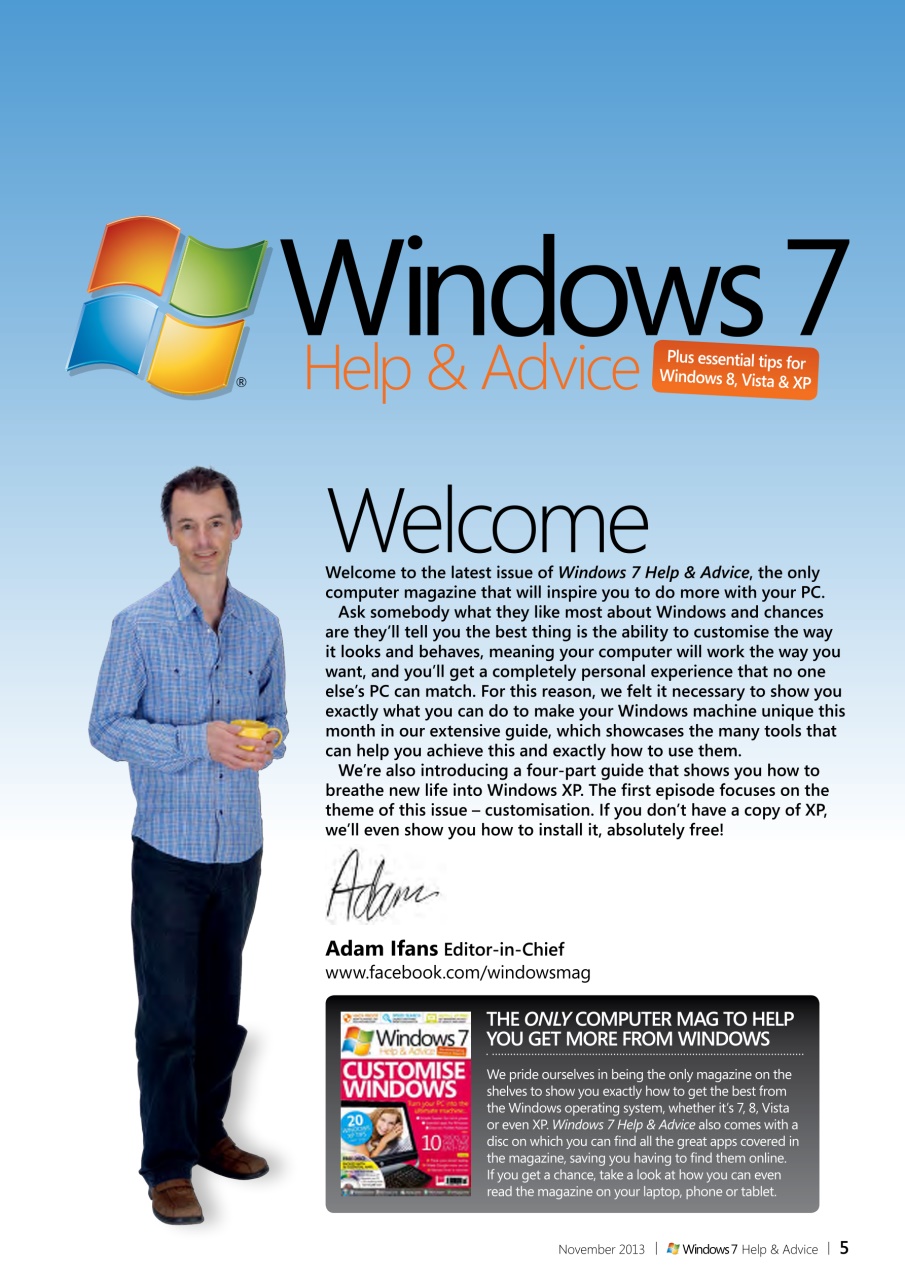 Windows Help & Advice Preview Pages