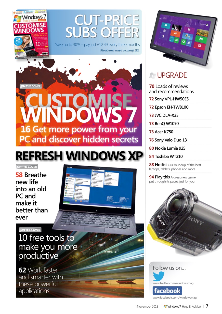 Windows Help & Advice Preview Pages