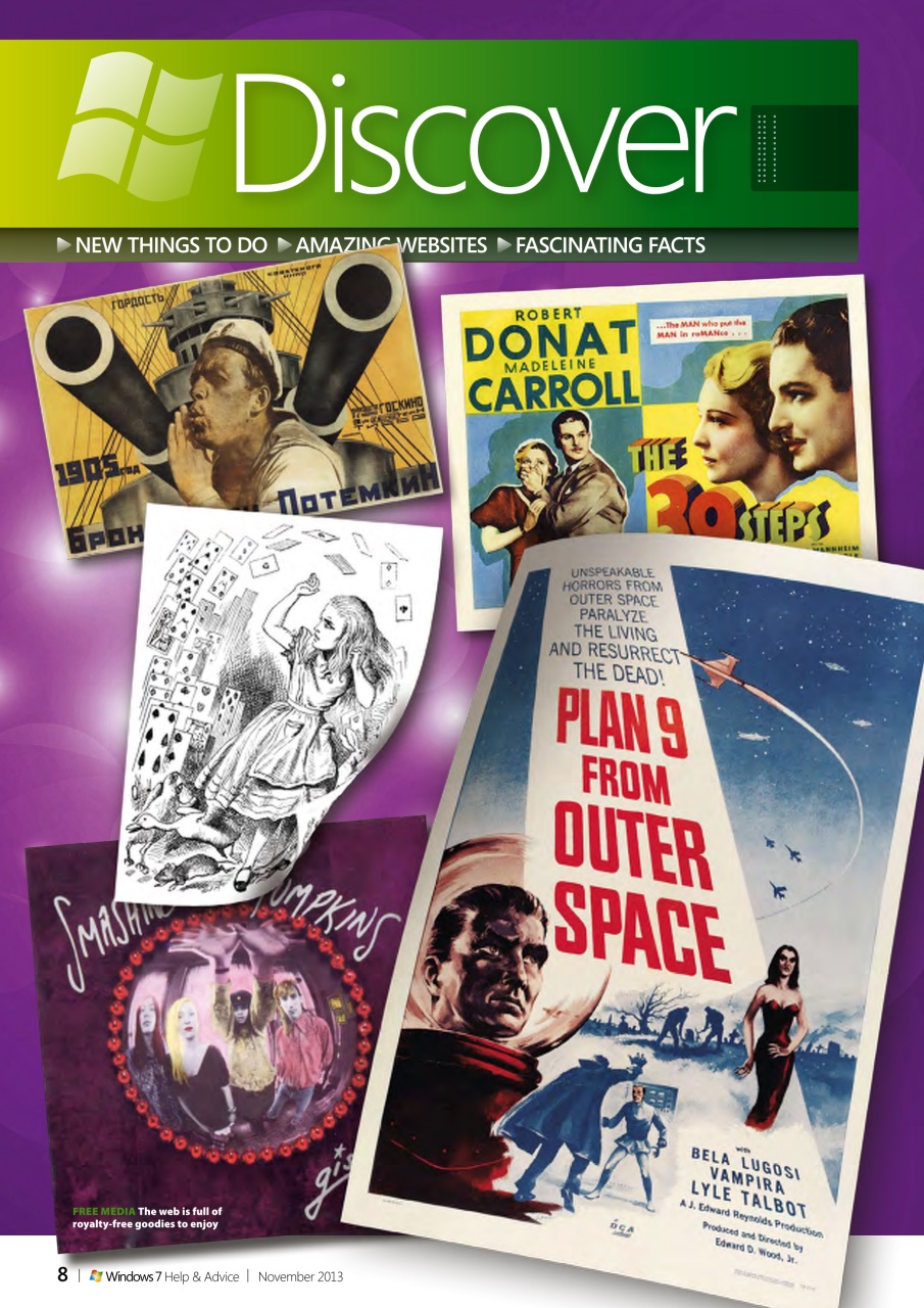 Windows Help & Advice Preview Pages