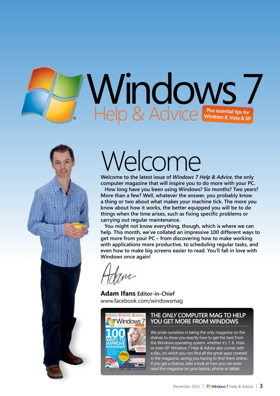 Windows Help & Advice Preview Pages