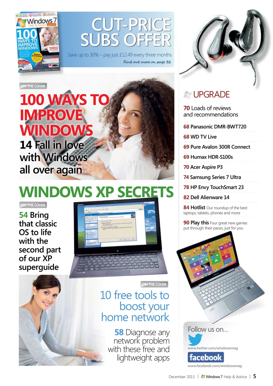 Windows Help & Advice Preview Pages