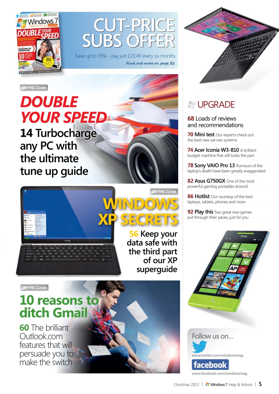 Windows Help & Advice Preview Pages