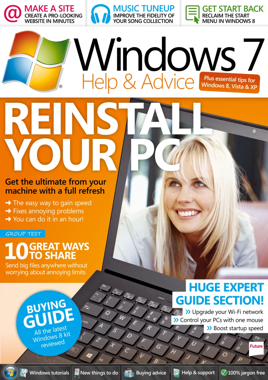 Windows Help & Advice Preview Pages