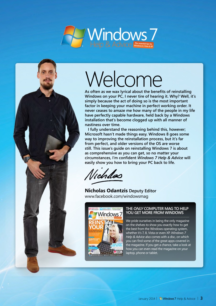 Windows Help & Advice Preview Pages