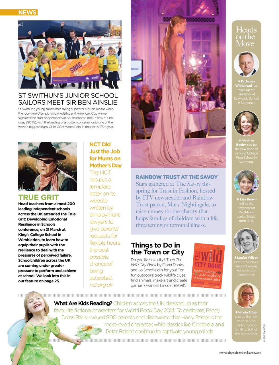 Independent School Parent Preview Pages