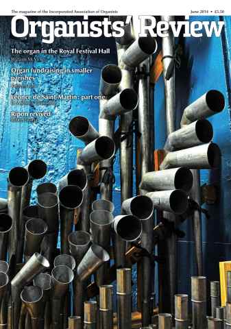 Organists' Review issue June 2014