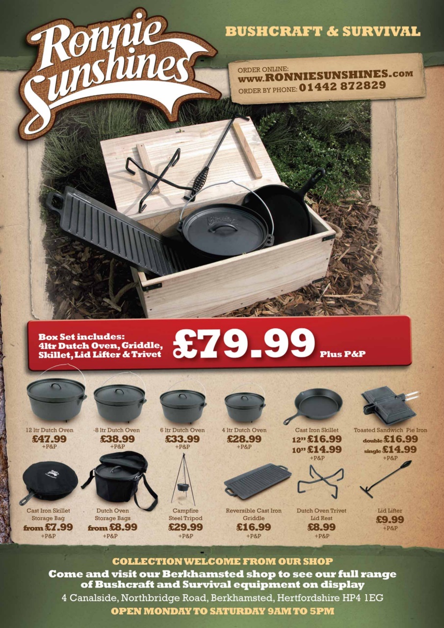 Bushcraft & Survival Skills Magazine Preview Pages