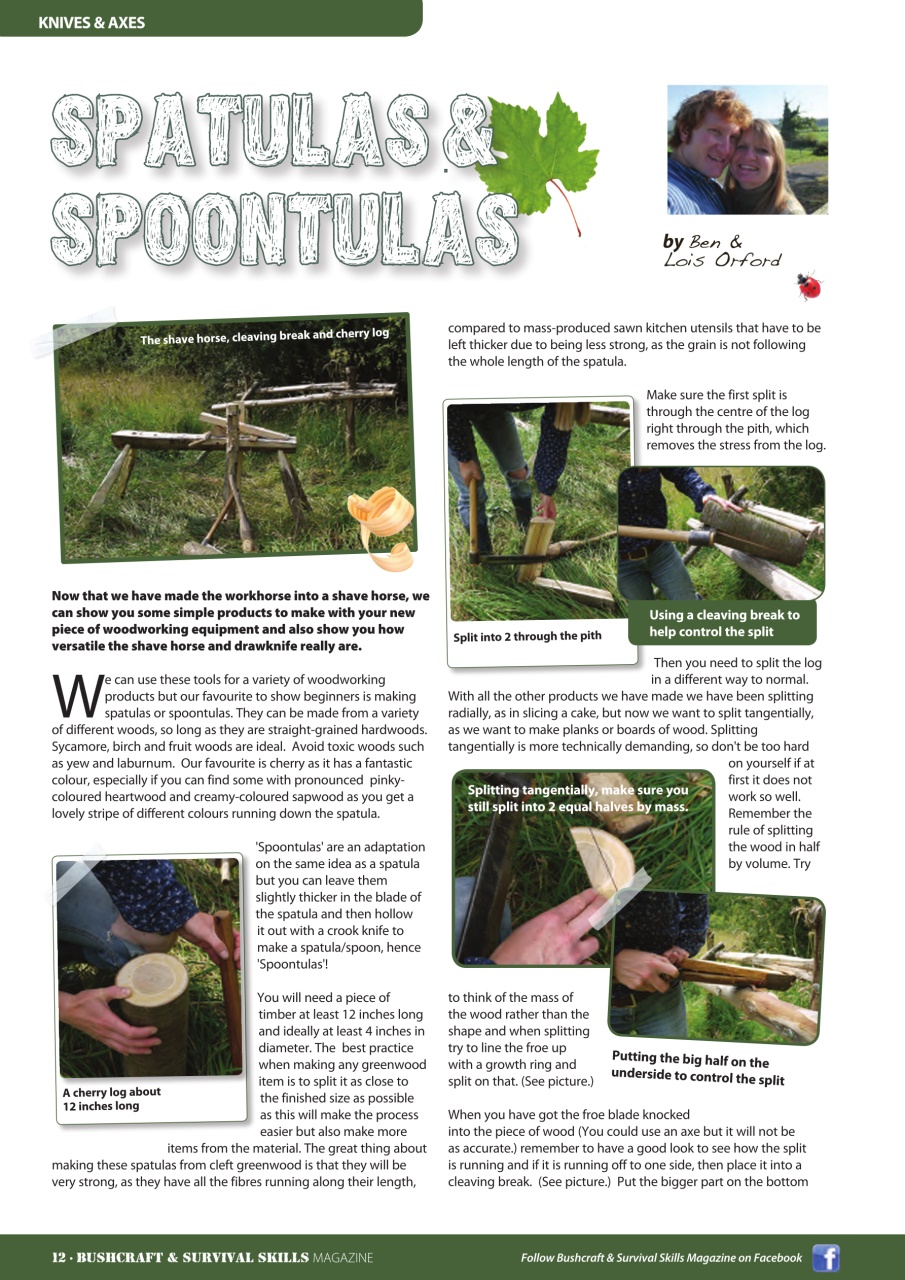 Bushcraft & Survival Skills Magazine Preview Pages