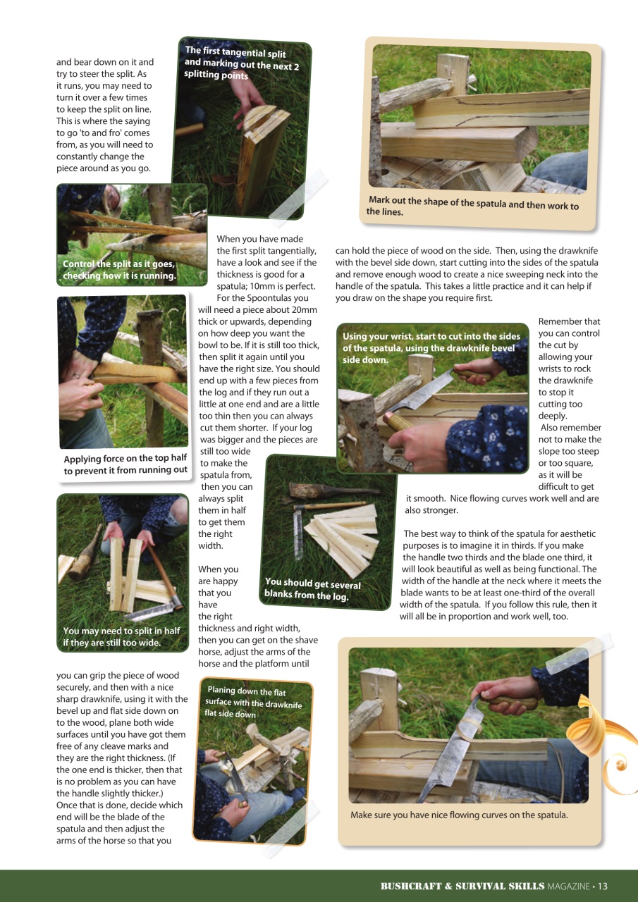 Bushcraft & Survival Skills Magazine Preview Pages