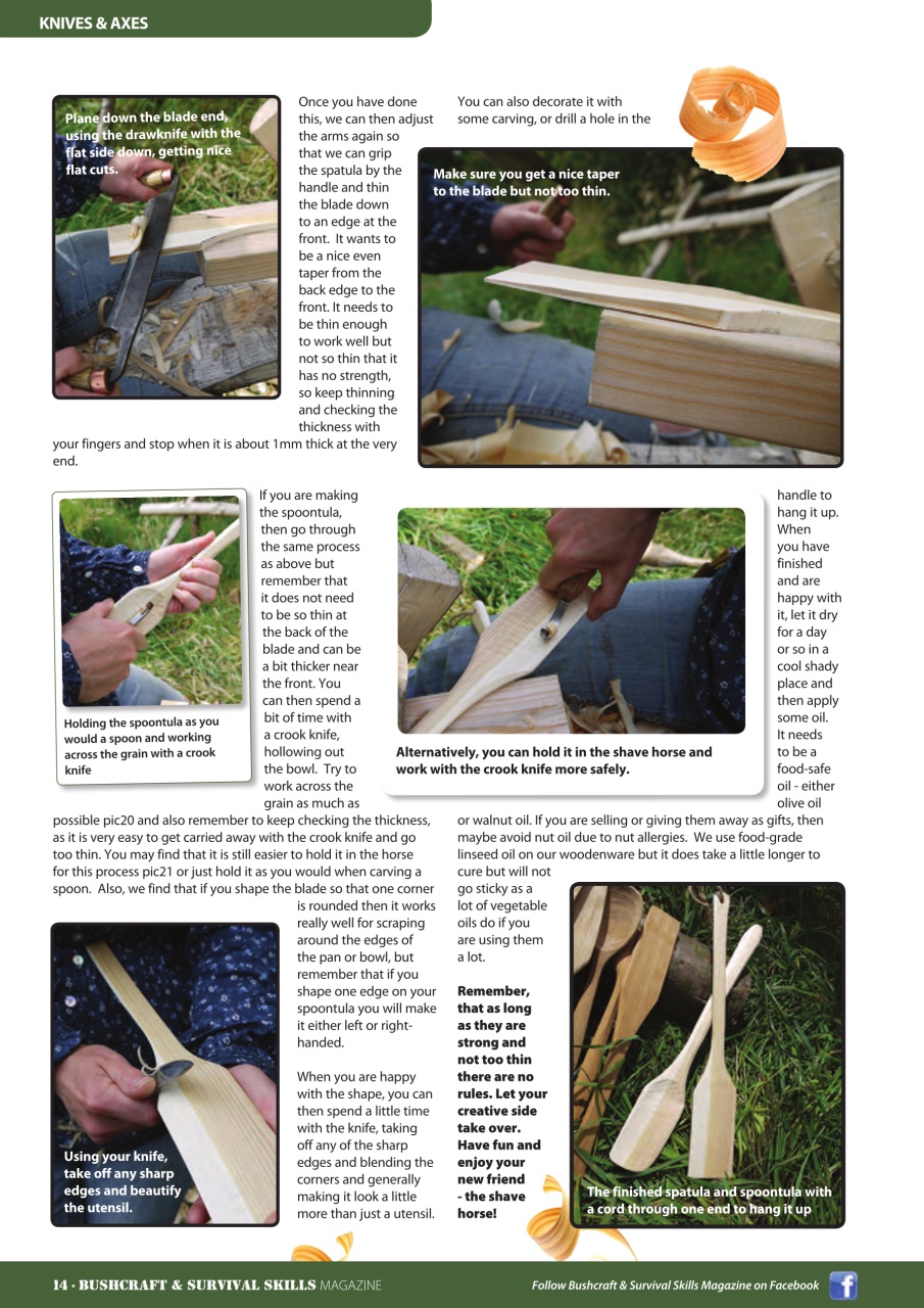 Bushcraft & Survival Skills Magazine Preview Pages