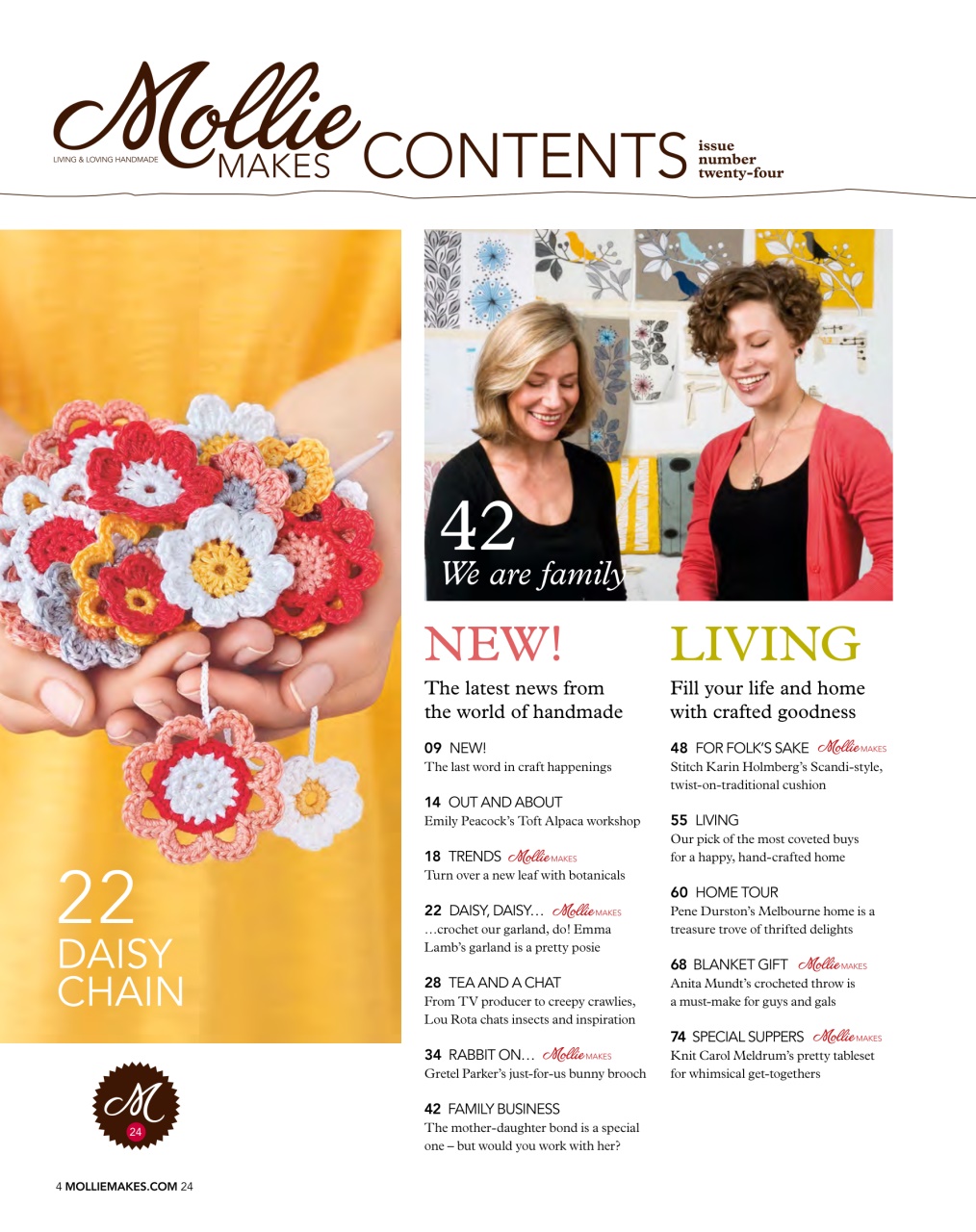 Mollie magazine Preview Pages