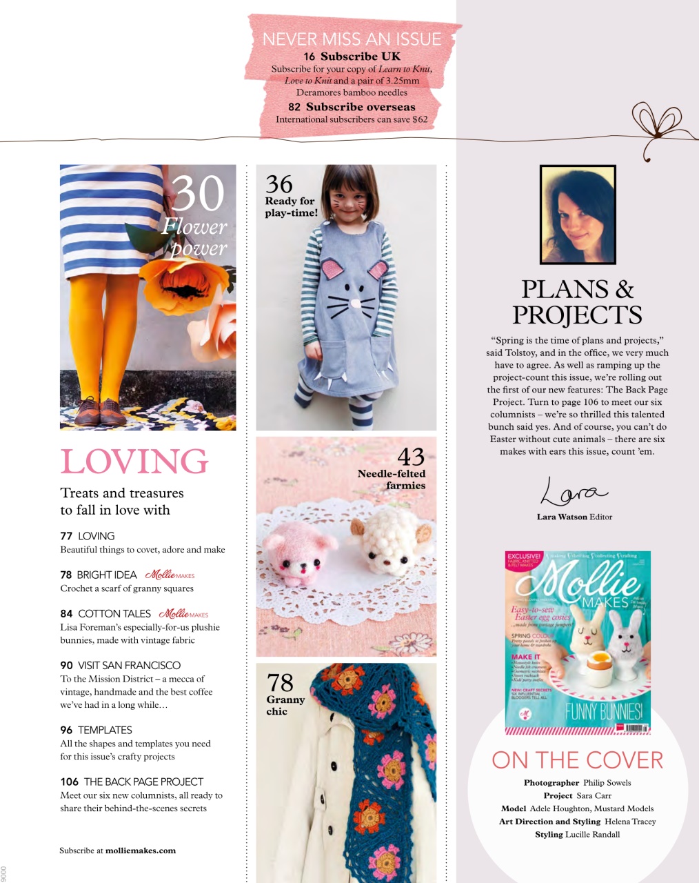 Mollie magazine Preview Pages