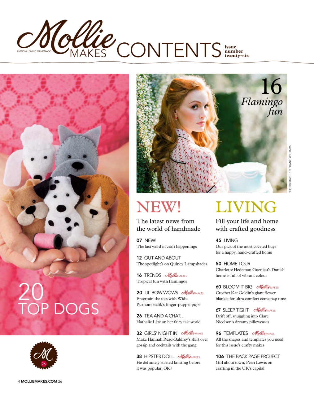 Mollie magazine Preview Pages