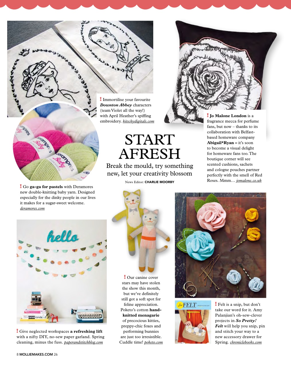 Mollie magazine Preview Pages