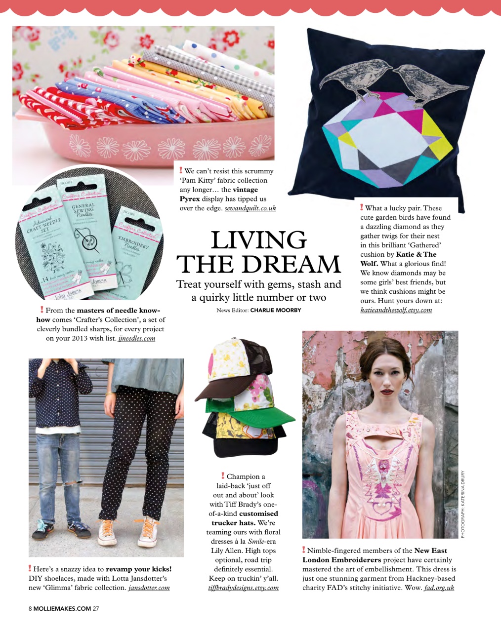 Mollie magazine Preview Pages