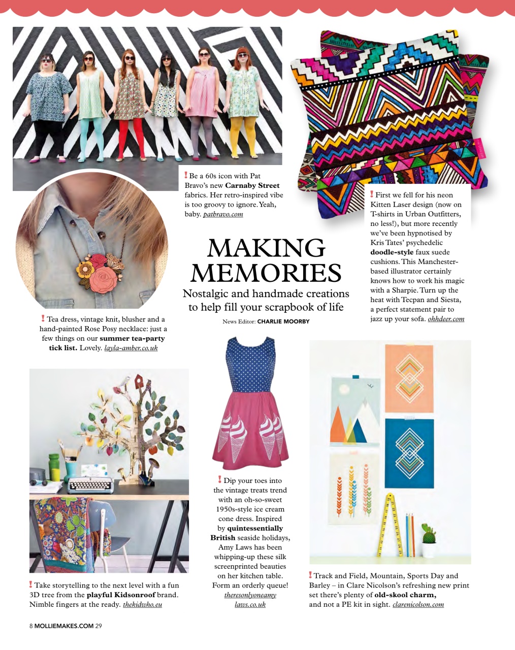 Mollie magazine Preview Pages