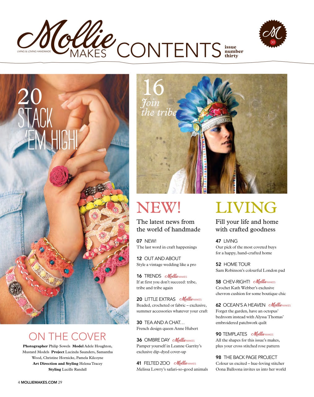 Mollie magazine Preview Pages