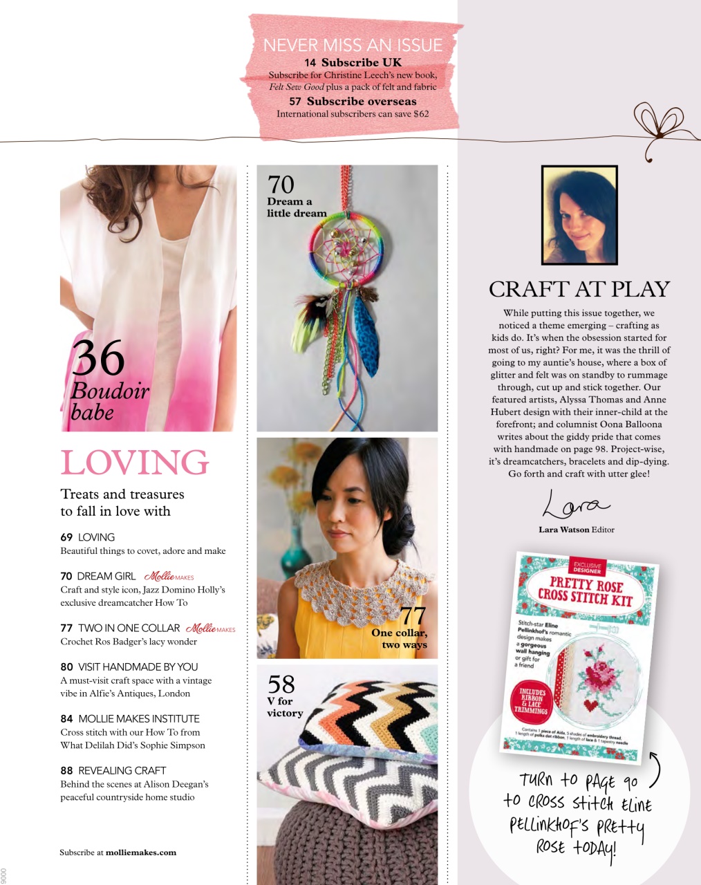 Mollie magazine Preview Pages