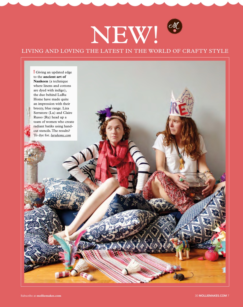 Mollie magazine Preview Pages