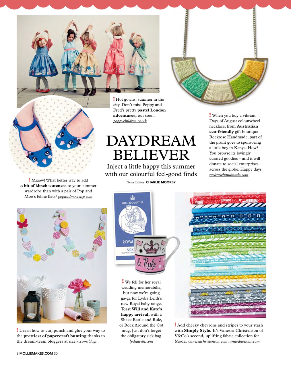 Mollie magazine Preview Pages