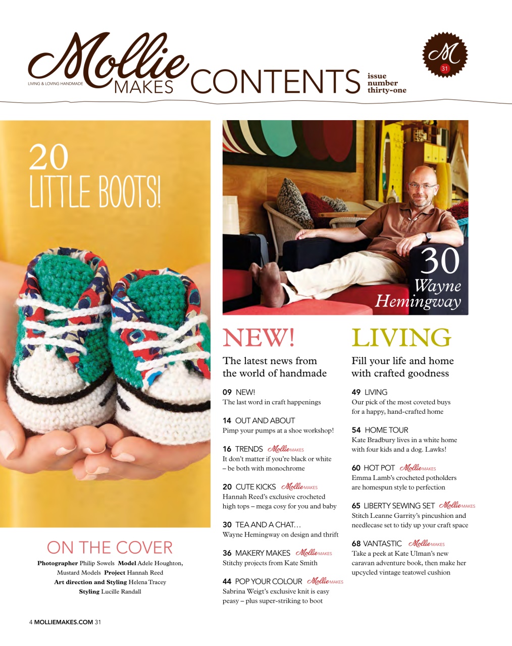 Mollie magazine Preview Pages