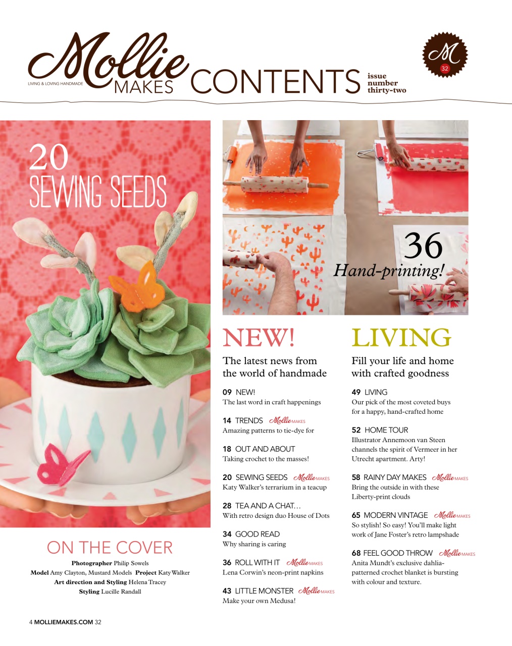 Mollie magazine Preview Pages