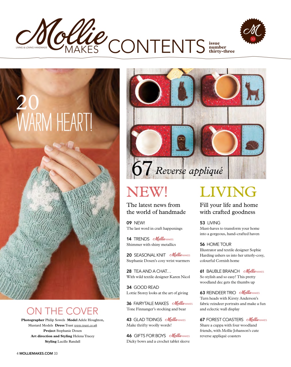 Mollie magazine Preview Pages