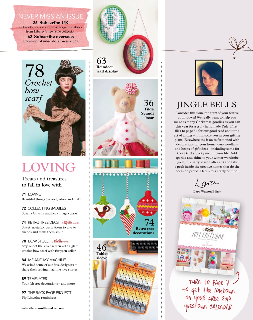Mollie magazine Preview Pages