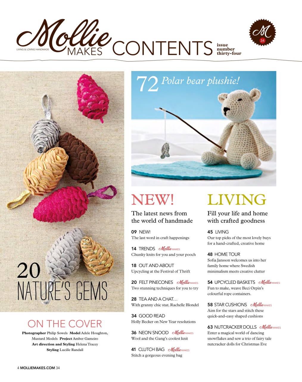 Mollie magazine Preview Pages