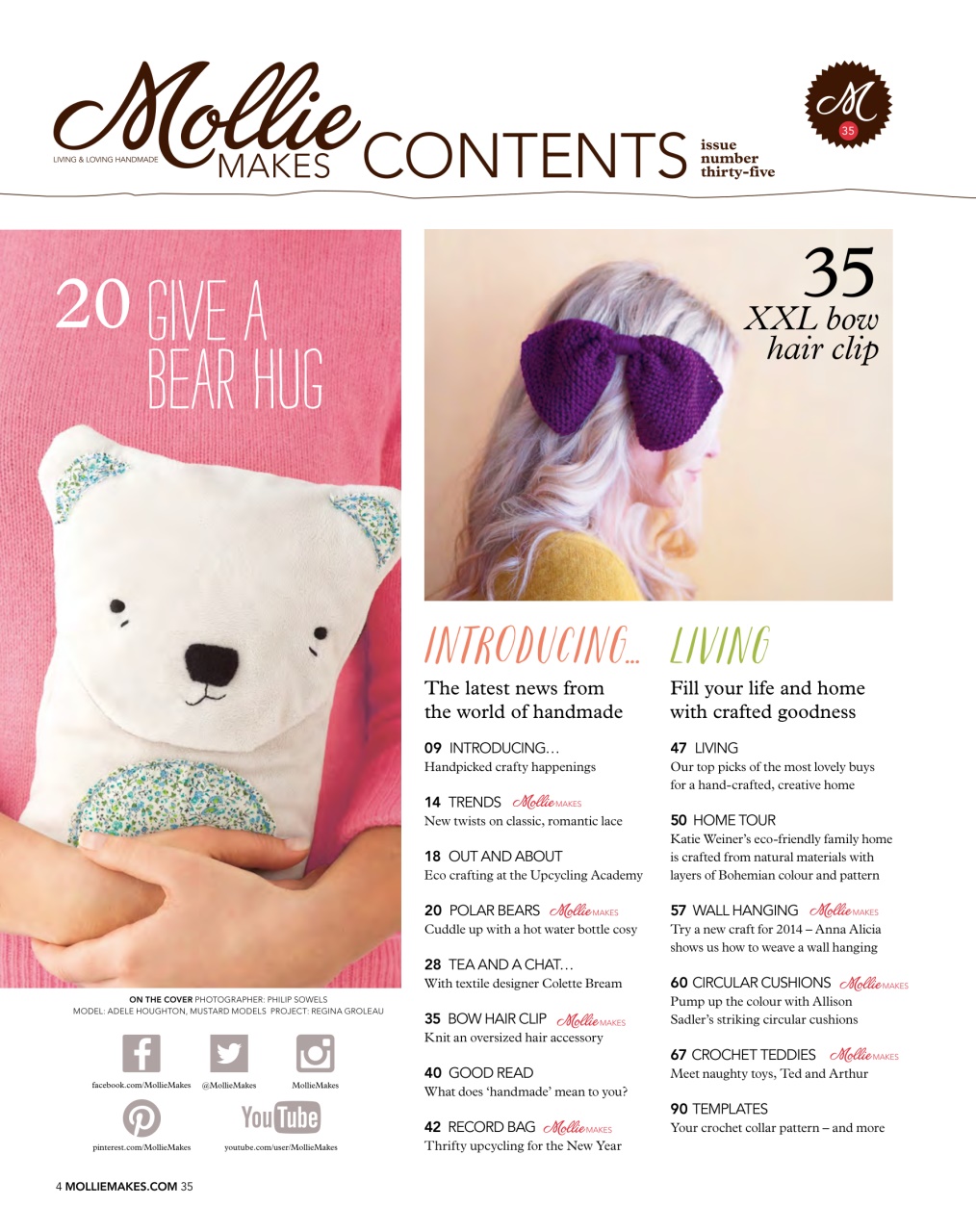 Mollie magazine Preview Pages