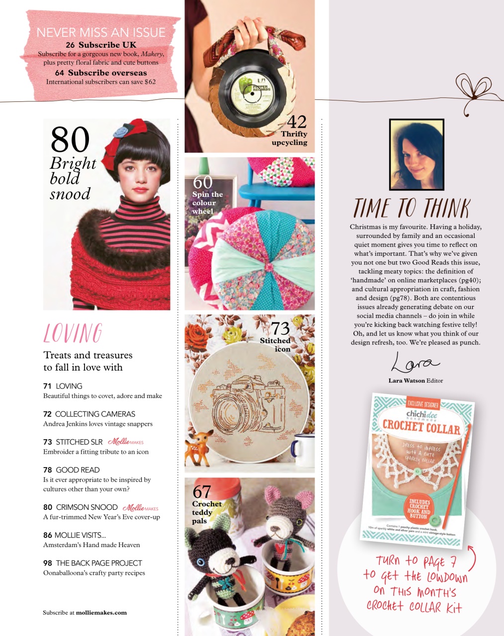 Mollie magazine Preview Pages