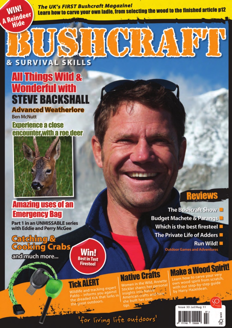 Bushcraft & Survival Skills Magazine Preview Pages