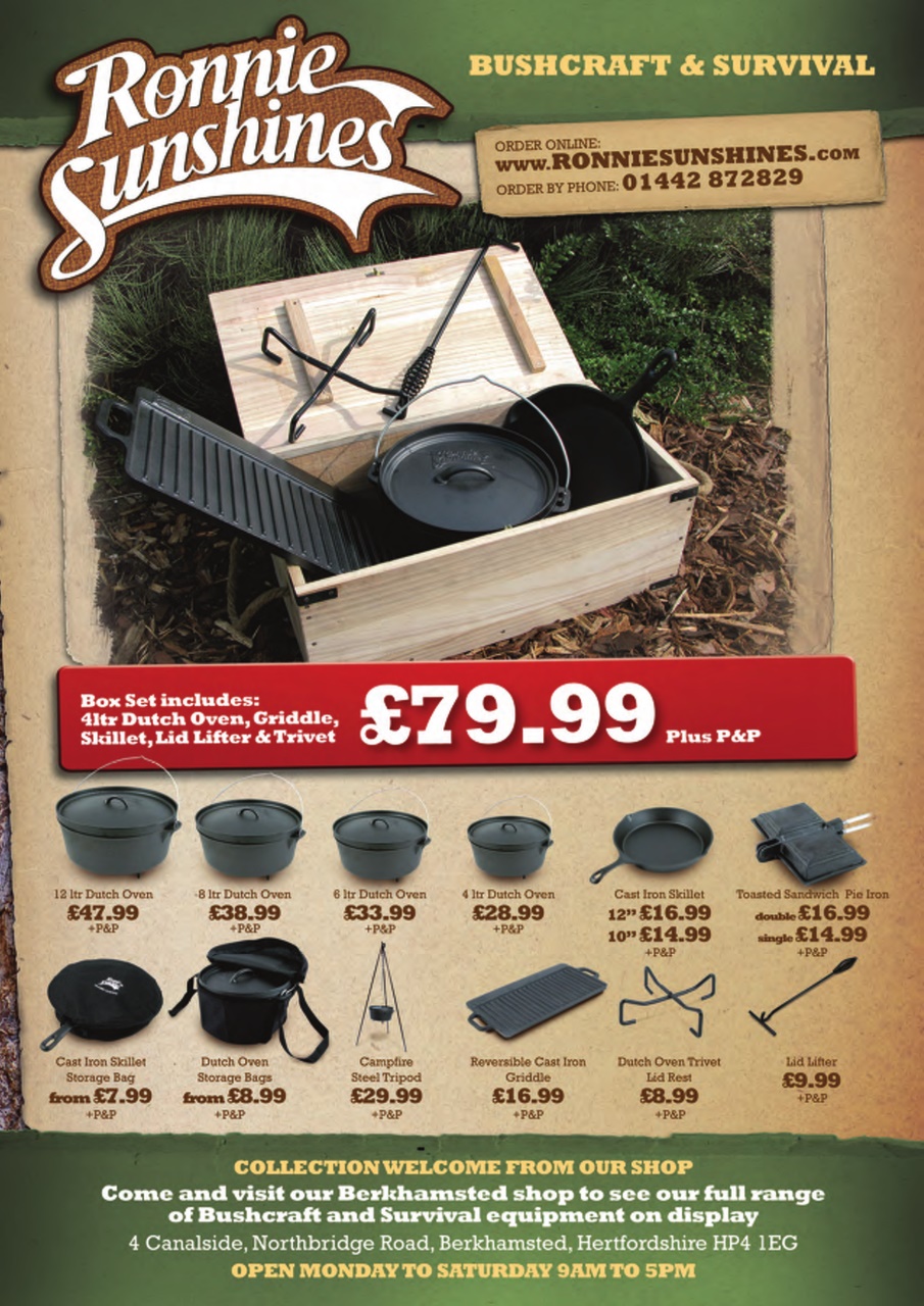 Bushcraft & Survival Skills Magazine Preview Pages