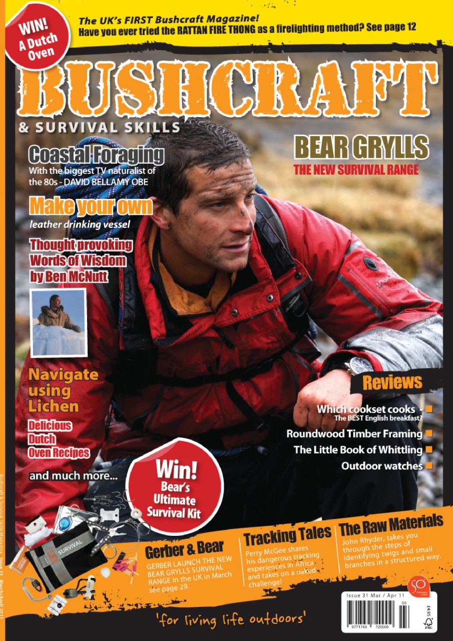 Bushcraft & Survival Skills Magazine Preview Pages
