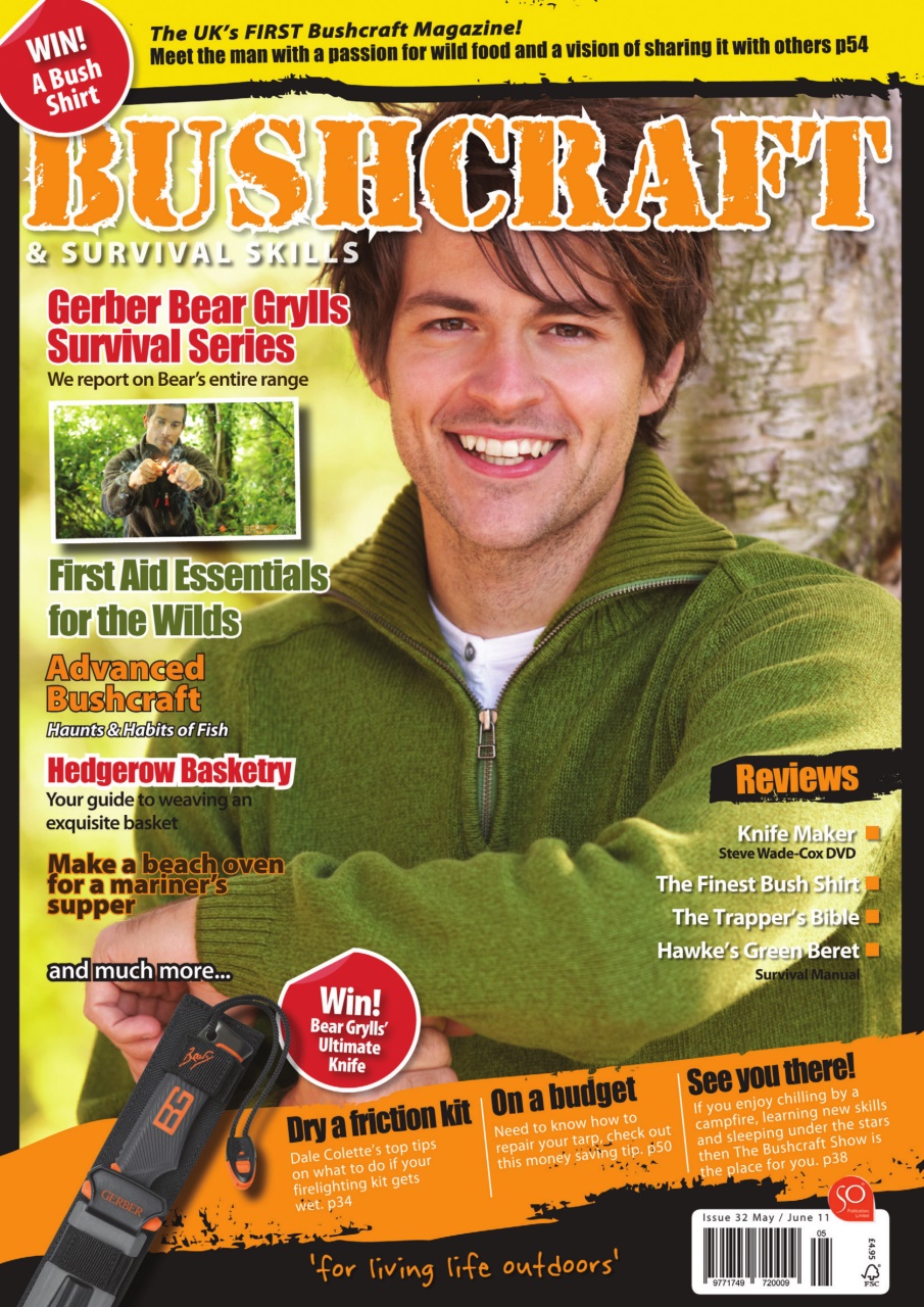 Bushcraft & Survival Skills Magazine Preview Pages