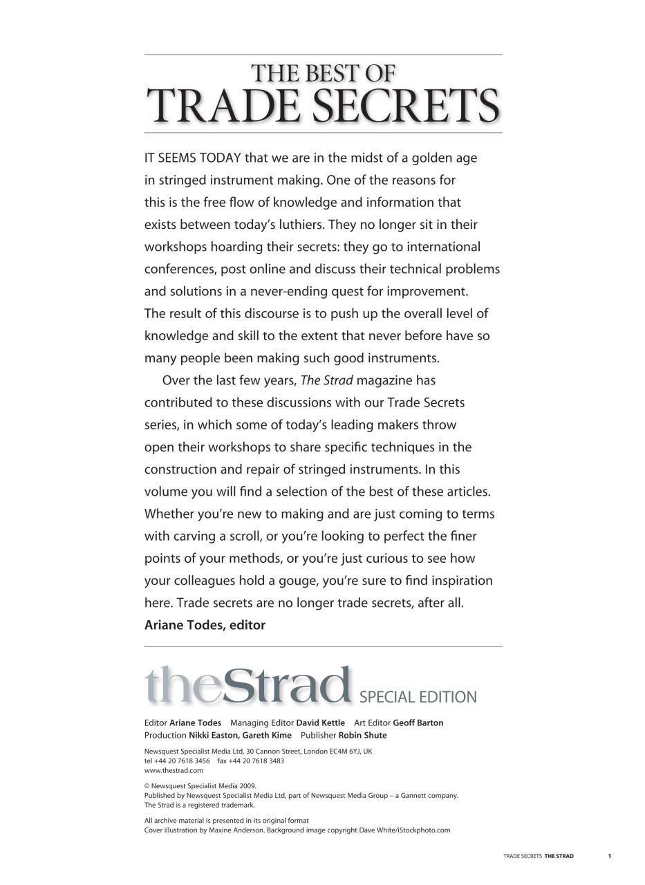 The Strad Preview Pages