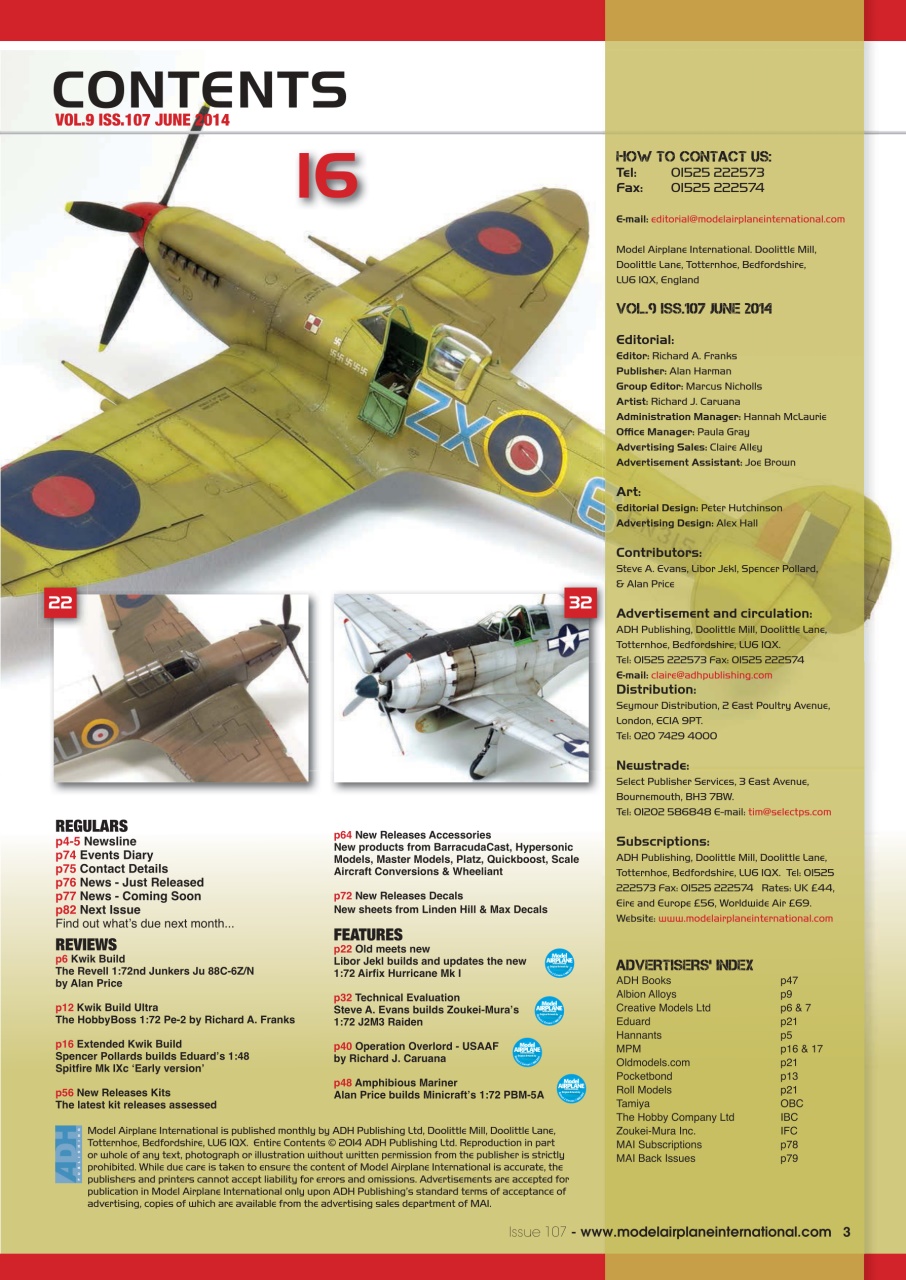 Model Airplane International Preview Pages